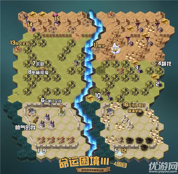 剑与远征命运困境3四周目攻略 命运困境3四周目懒人通关路线图