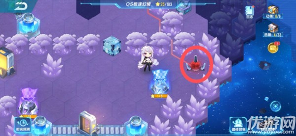 QQ飞车手游S21极速幻境第一章怎么过 空痕镜梦回忆之森通关路线图