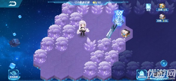 QQ飞车手游S21极速幻境第一章怎么过 空痕镜梦回忆之森通关路线图