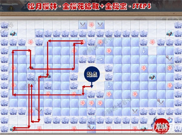 阴阳师松月樱林攻略大全 松月樱林35步全成就通关路线图