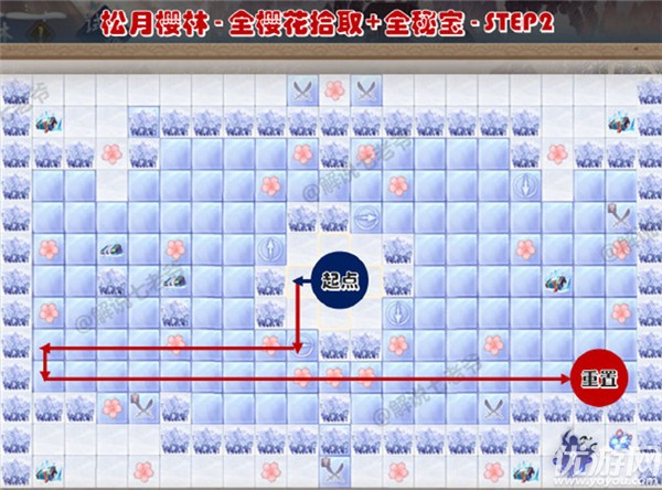 阴阳师松月樱林攻略大全 松月樱林35步全成就通关路线图