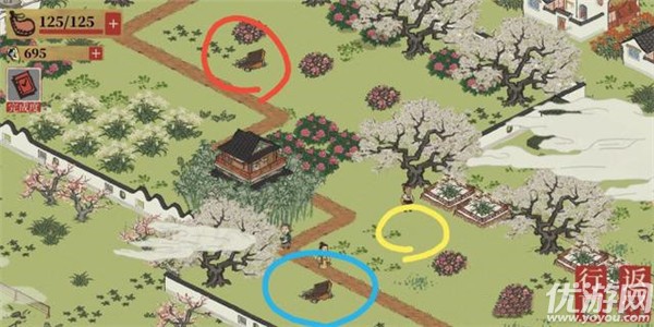 江南百景图丽娘府宅宝箱位置在哪里 丽娘府宅宝箱钥匙位置介绍