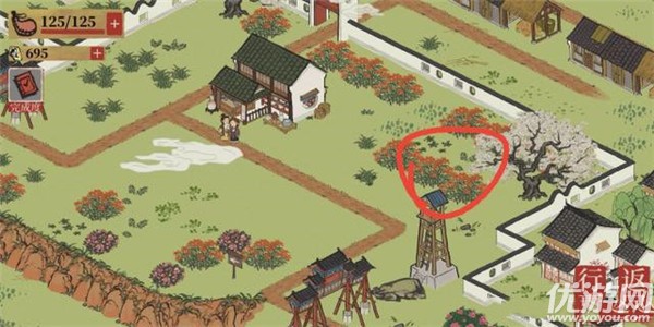 江南百景图丽娘府宅宝箱位置在哪里 丽娘府宅宝箱钥匙位置介绍