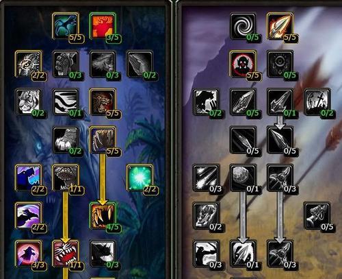 《魔兽世界怀旧服》盗贼升级天赋加点推荐（游戏玩家必知的盗贼加点技巧）(魔兽世界怀旧服猎人宠物推荐)